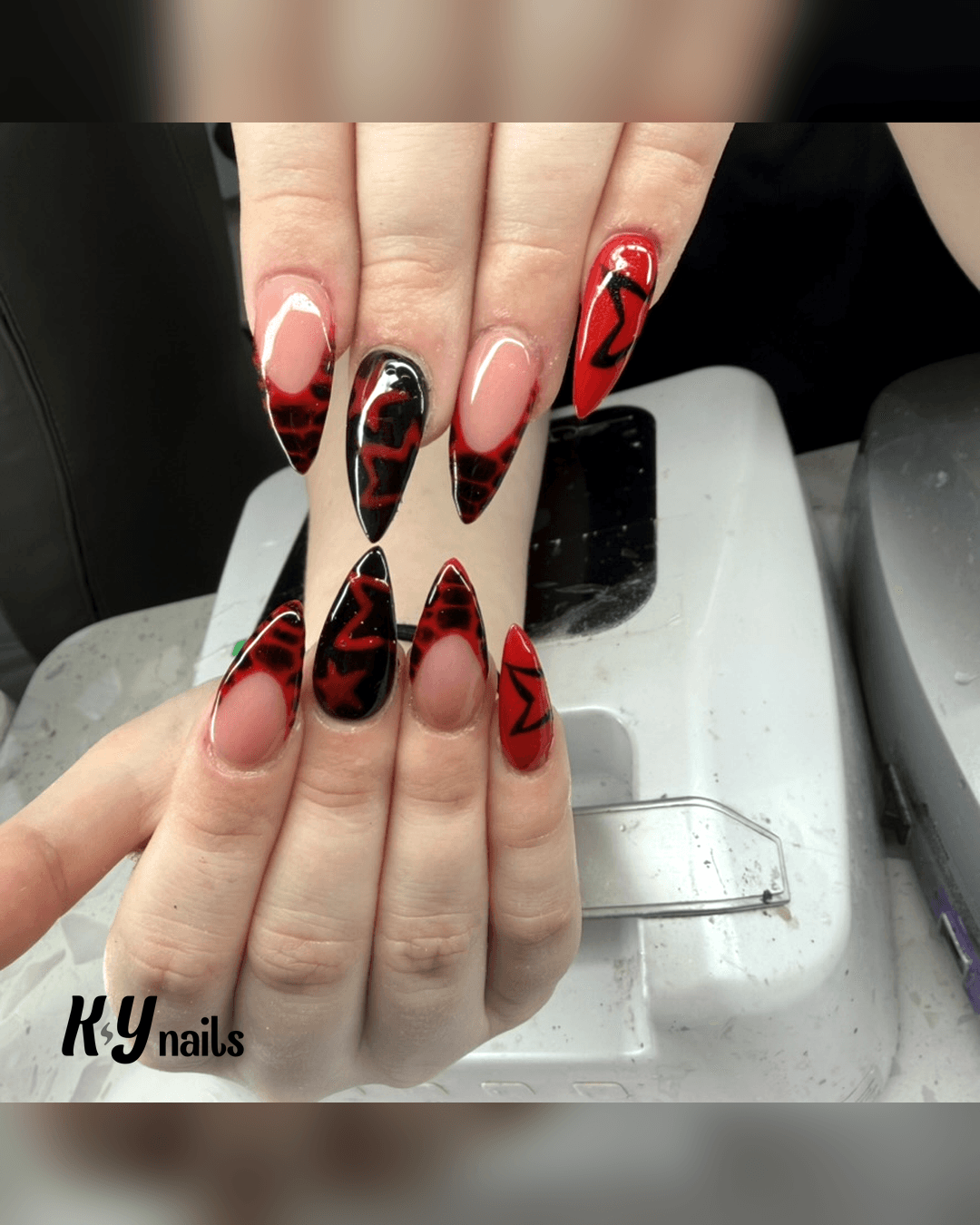 Nail design from K-Y Nails