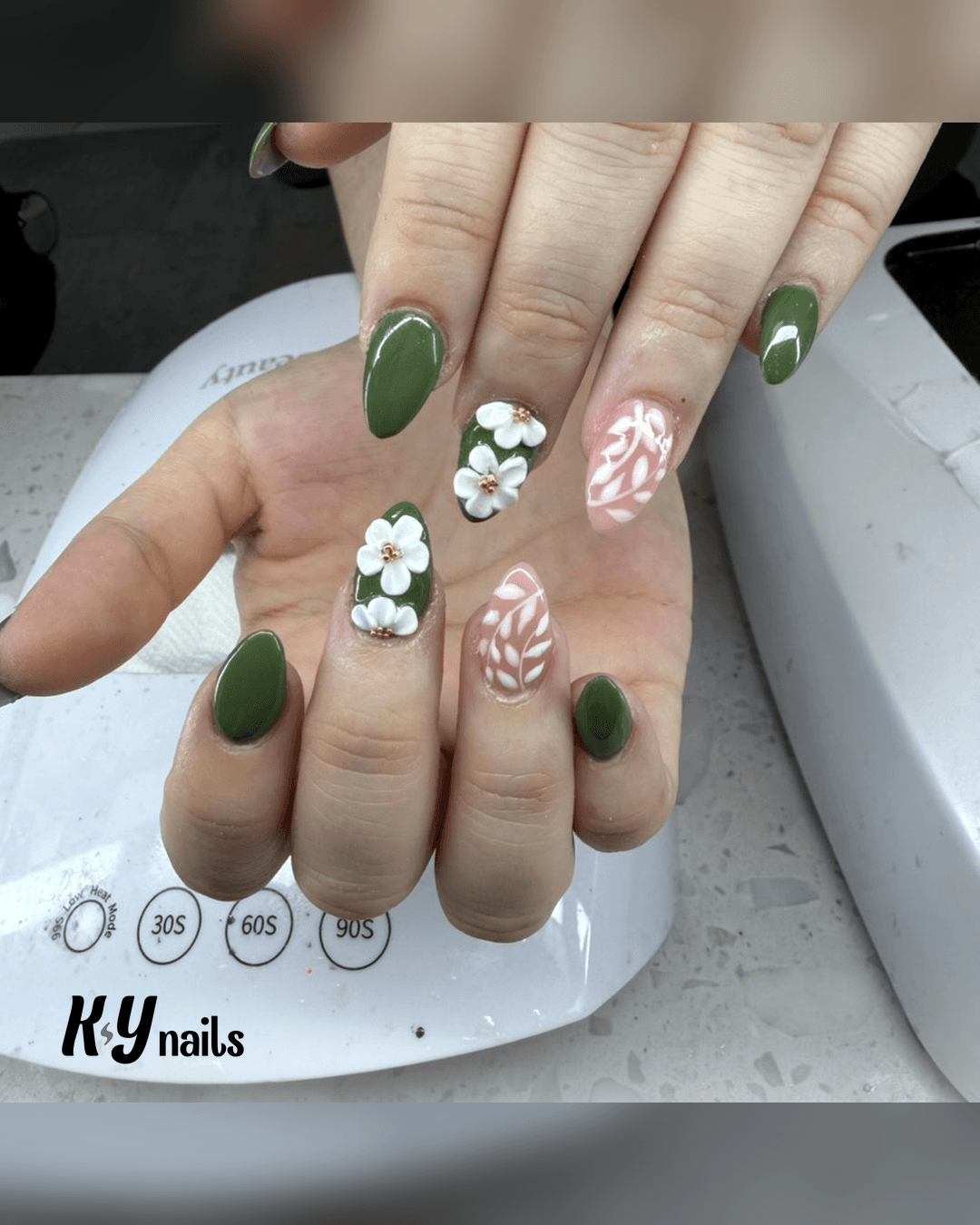 Nail design from K-Y Nails