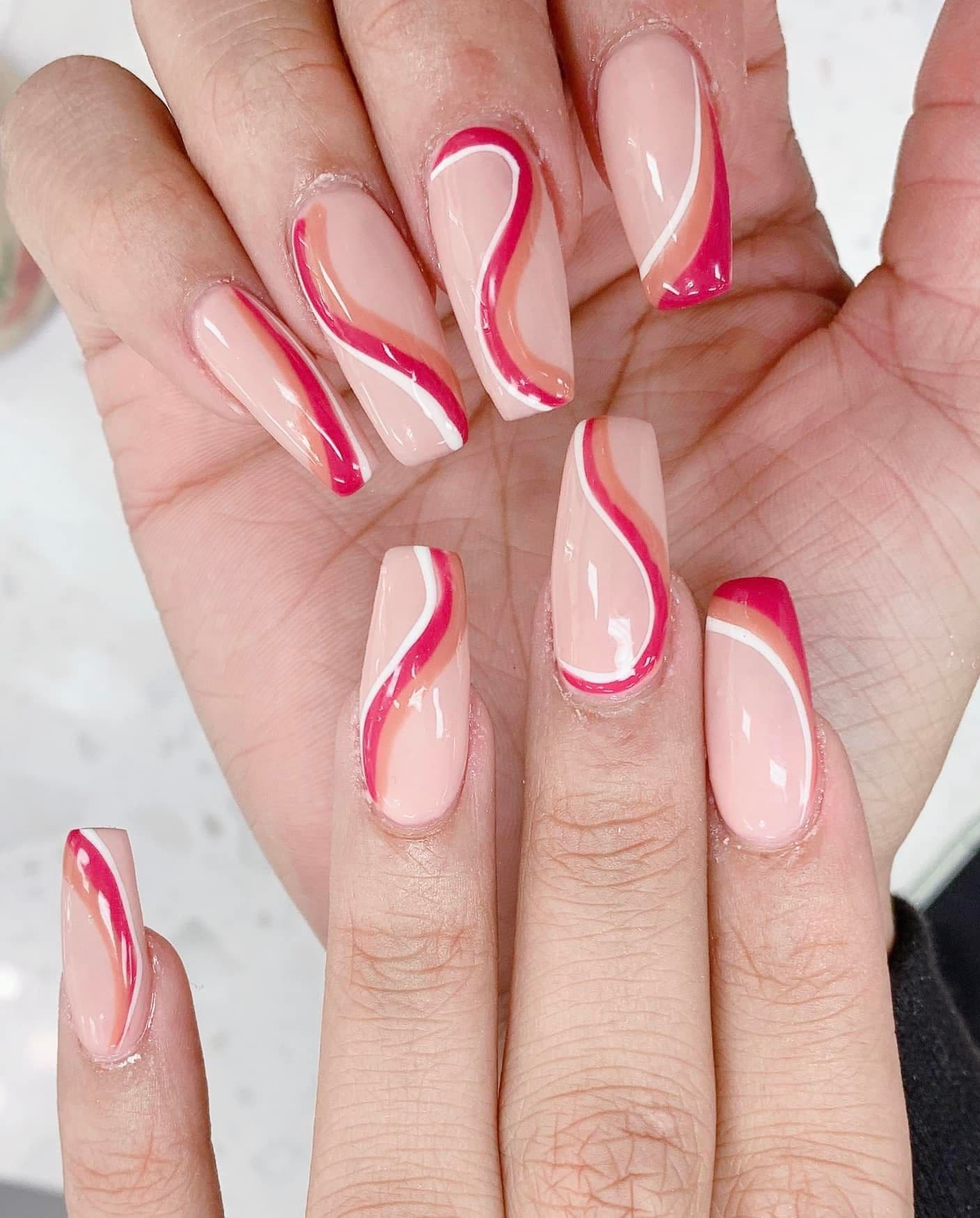 Nail design from K-Y Nails